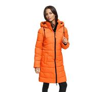 Winterjacke MARIKOO "Kaltnäschen", Damen, Gr. S, orange, Obermaterial: 100% Polyester; Futter: 100% Polyester; Wattierung: 100% Polyester; Ärmelfutter: 100% Polyester, Jacken Winterjacke, mit abnehmba