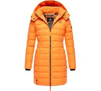 MARIKOO Damen Wintermantel Steppmantel Abendsternchen | Länge: po-bedeckend | Wärmegrad 3 von 3 - warm wattiert | abnehmbare Kapuze | taillierter Schnitt