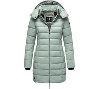 Steppmantel MARIKOO "Abendsternchen", Damen, Gr. M (38), grün (hellmint), Obermaterial: 100% Nylon. Innenfutter: 100% Polyester. Ärmelfutter: 100% Polyester. Wattierung: 100% Polyester, figurbetont Po