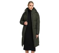 Marikoo Damen Steppmantel Michikoo mit Kapuze & Magnettaschen XL