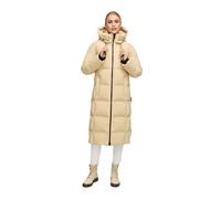 Winterjacke MARIKOO "Tikoraa", Damen, Gr. S, beige, Obermaterial: 100% Polyester; Futter: 100% Polyester; Wattierung: 100% Polyester; Ärmelfutter: 100% Polyester, Jacken Winterjacke, mit extra langem