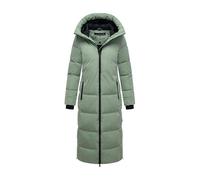 Marikoo Damen Winter Steppmantel Honiaa XVI mit Kapuze & Reißverschlusstaschen M