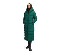 MARIKOO Damen Wintermantel (XS-6XL) - winddicht, gesteppt, Kapuze, abnehmbarer Teddykragen - N088