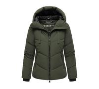 Marikoo Damen Wintersteppjacke Kwamee mit Kapuze & Zwei-Wege-Reißverschluss M