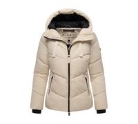Marikoo Damen Wintersteppjacke Kwamee mit Kapuze & Zwei-Wege-Reißverschluss XL