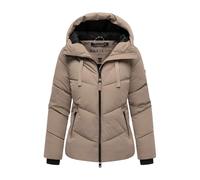 Marikoo Damen Wintersteppjacke Kwamee mit Kapuze & Zwei-Wege-Reißverschluss XS