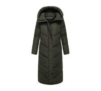 Marikoo Damen Wintersteppmantel Ranjaa mit Kapuze & reflektierenden Details L