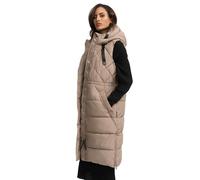Steppweste MARIKOO "Narikaa" Gr. M, grau (taupe grey) Damen Westen (31376056-M) taupe grey