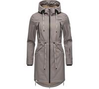 Marikoo Funktionsmantel Damen hellgrau, XS