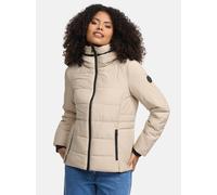 MARIKOO Damen Winterjacke (XS-6XL) - Steppjacke, hochstehender gefütterter Kragen, geringes Eigengewicht, Warme Jacke Frauen - N025