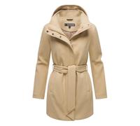 Marikoo Kurzmantel Damen beige, XXL
