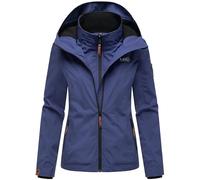 Outdoorjacke MARIKOO "Erdbeere", Damen, Gr. XXL (44), lila, Oberstoff: 100% Polyester, Futter: 100% Polyester, Wattierung: 100% Polyester, Ärmelfutter: 100% Polyester, sportlich, tailliert hüftbedecke