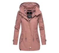 Marikoo leichte Damen Übergangsjacke mit abnehmbarer Kapuze XS