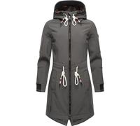 Marikoo Softshellmantel Damen anthrazit, L