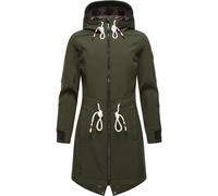 Marikoo Softshellmantel Damen oliv, XS