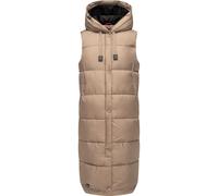 Marikoo Steppweste Damen taupe, L