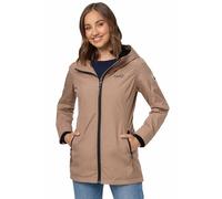 Outdoorjacke MARIKOO "Honigbeere" Gr. S (36), grau (taupe) Damen Jacken (65200435-S) taupe