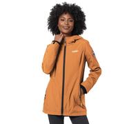Outdoorjacke MARIKOO "Honigbeere", Damen, Gr. XXL (44), bunt (rusty cinnamon), Obermaterial: 100% Polyester; Futter: 95% Viskose, 5% Elasthan; Wattierung: 100% Polyester; Ärmelfutter: 100% Polyester,