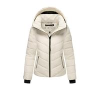 Marikoo Damen Steppjacke Samuiaa - warm, modern & mit abnehmbarer Kapuze 2XL