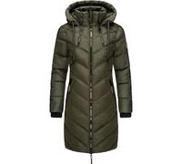 Marikoo Wintermantel Damen grün, L