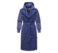 Marikoo Wollmantel Damen blau, S