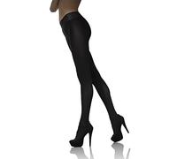 MARILYN blickdichte Hüftstrumpfhose mit 8 cm Spitze als 1er Pack, 50 Denier, Größe 38 (M), Farbe Braun (bronzo)