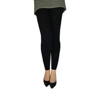 MARILYN blickdichte Leggings Länge Long, 250 Denier, Größe 36/38 (S/M), Farbe Schwarz (nero)
