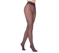 MARILYN elegante Strumpfhose mit kleinen schwarzen Jet verziert, 40 Denier, Größe 34/36 (XS/S), Farbe Schwarz (black)