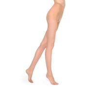 Marilyn klassische Strumpfhose, semi-matt, mit Baumwollzwickel und verstärkte Fussspitze, 15 Denier, Größe 40 (L), Farbe Beige (visone)