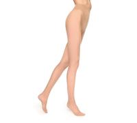 MARILYN Strumpfhose Damen 15 DEN Transparente Halbmatte Strumpfhosen (1 Paar, 40 L, Hautfarben/Visone)