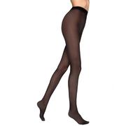 MARILYN Strumpfhose Damen 20 DEN Klassische Halb Transparente Matte Strumpfhosen aus Mikrofaser (1 Paar, 42 XL, Schwarz/Nero)