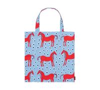 Marimekko Musta Tamma Tasche 44x43 cm Light blue-red-black