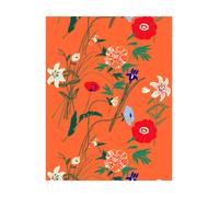 Marimekko Puutarhakutsut Baumwollstoff Orange