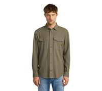 G-STAR Marine Slim Hemd Braun XS turf D24963-D454-C982-XS