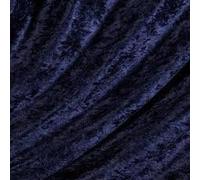 Marineblau gecrushter Samt Stoff * * * frei Post * * * navy blau gecrushter Samt Velours dehnbar/Stretch Material 150cm Breite von 1Meter Einheit Navy Blau