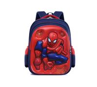 (Marineblauer Spiderman) Rucksack, süßer Kinderrucksack mit 3D-Cartoon-Design, leichte Schultasche für