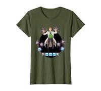 Mario Lab Twitch-T-Shirt T-Shirt, Damen, Olivgrün, 3XL