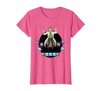 Mario Lab Twitch-T-Shirt T-Shirt, Damen, Rosa Meliert, 3XL