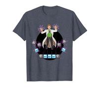 Mario Lab Twitch-T-Shirt T-Shirt, Herren, Blau Meliert, 3XL
