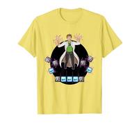 Mario Lab Twitch-T-Shirt T-Shirt, Herren, Gelb, 3XL