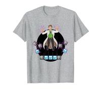 Mario Lab Twitch-T-Shirt T-Shirt, Herren, Grau Meliert, 3XL