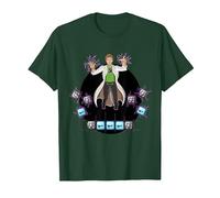 Mario Lab Twitch-T-Shirt T-Shirt, Herren, Waldgrün, 3XL