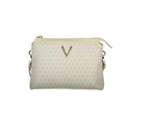 Mario Valentino Beige Polyurethan Damen-Handtasche mit verstellbarem Schultergurt Einheitsgröße