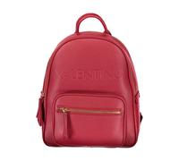 Mario Valentino roter Polyurethan-Damenrucksack Rot