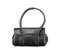 Mario Valentino Schwarz Polyurethan Damenhandtasche Schwarz