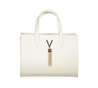 Mario Valentino Weiße Polyurethan Damen Tasche Weiß