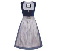 MarJo Damen Dirndl INKA saphir-blau 40