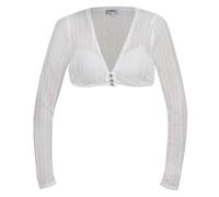 MarJo Damen Dirndlbluse Hanja-Dorina Langarm 300300 | Offwhite Traditionell (DE/NL/SE/PL, Numerisch, 46, Regular, Regular, Offwhite)