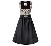 MarJo Damen Midi Dirndl SCHÖFWEG schwarz 40