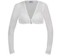 MarJo - Damen Trachten Bluse Langarm GR-8-Hanja-Dorina LA (300300-020037), Größe:42, Farbe:Off White (3497)